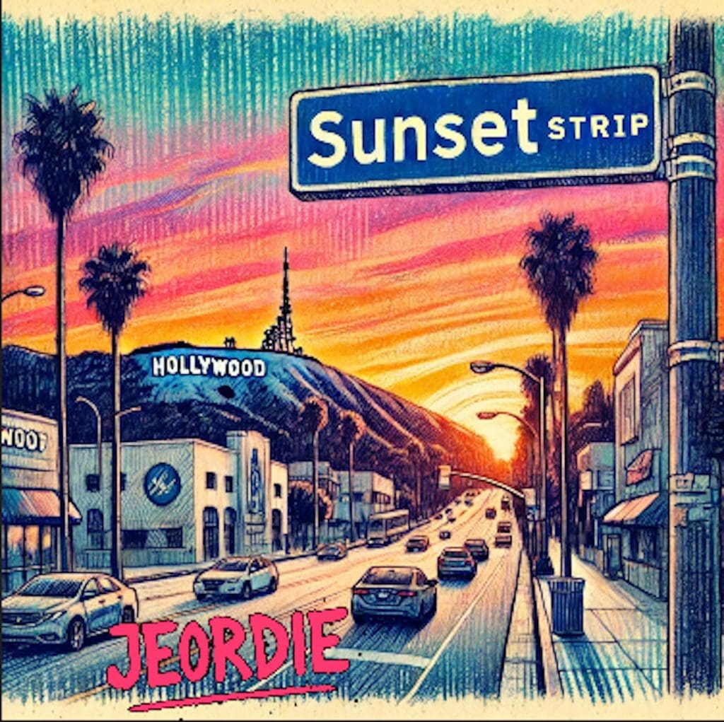 Jurgen Engler (Die Krupps) remixes Jeordie single and video, 'Sunset Strip'